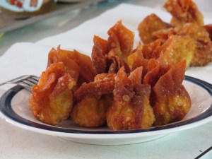 Deep fried wontons
